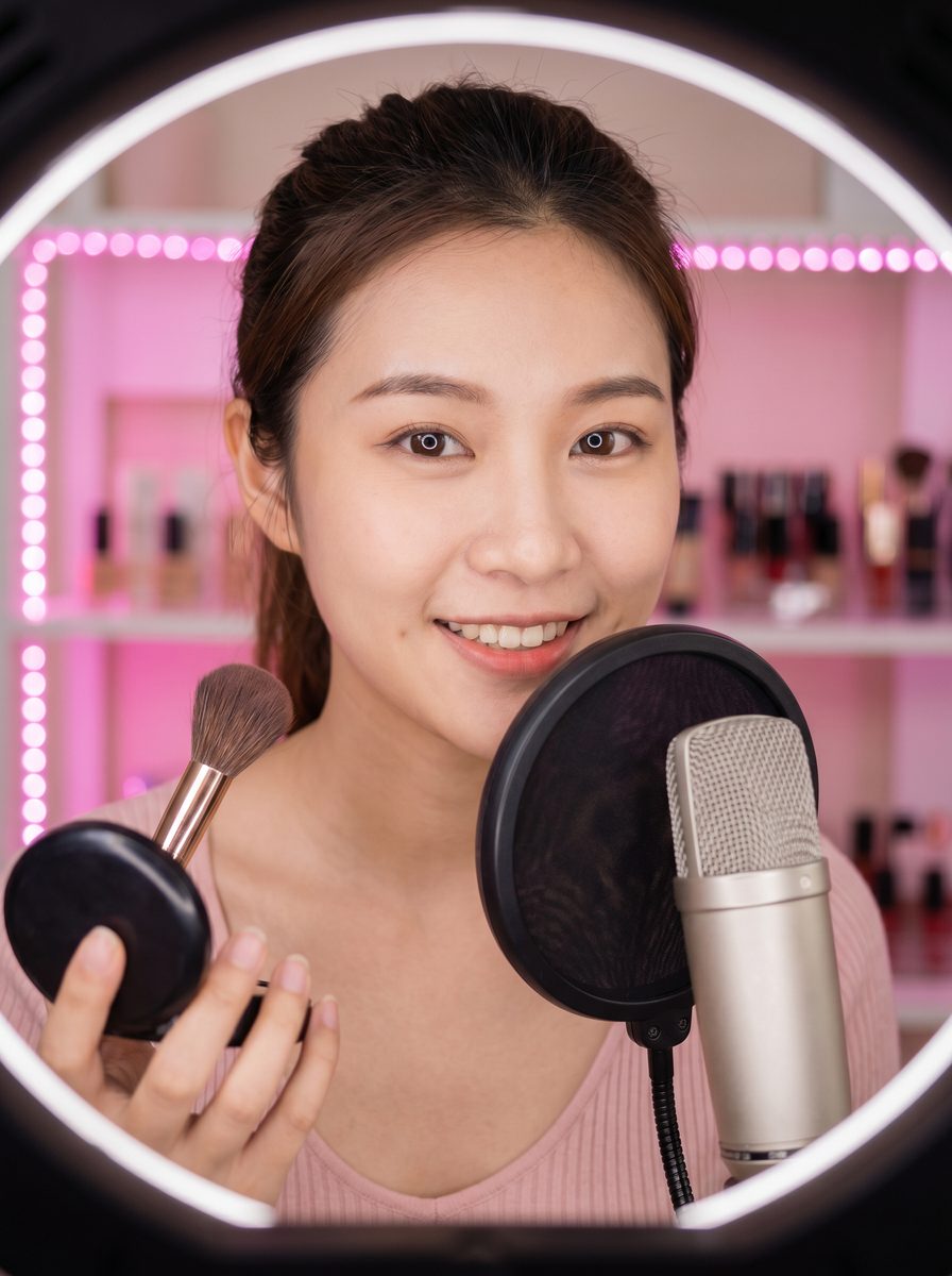 国产美妆视频直播